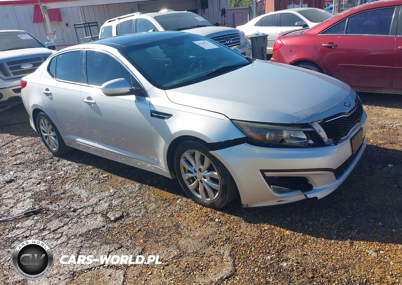 2014 Kia Optima Ex VIN:5XXGN4A74EG351177 - 1