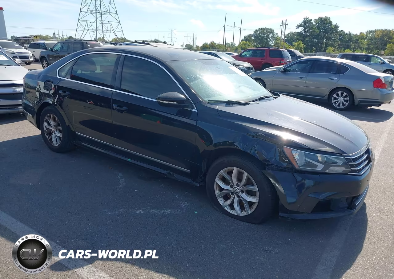 2017 Volkswagen Passat 1.8T S VIN:1VWAT7A38HC025989 - 1