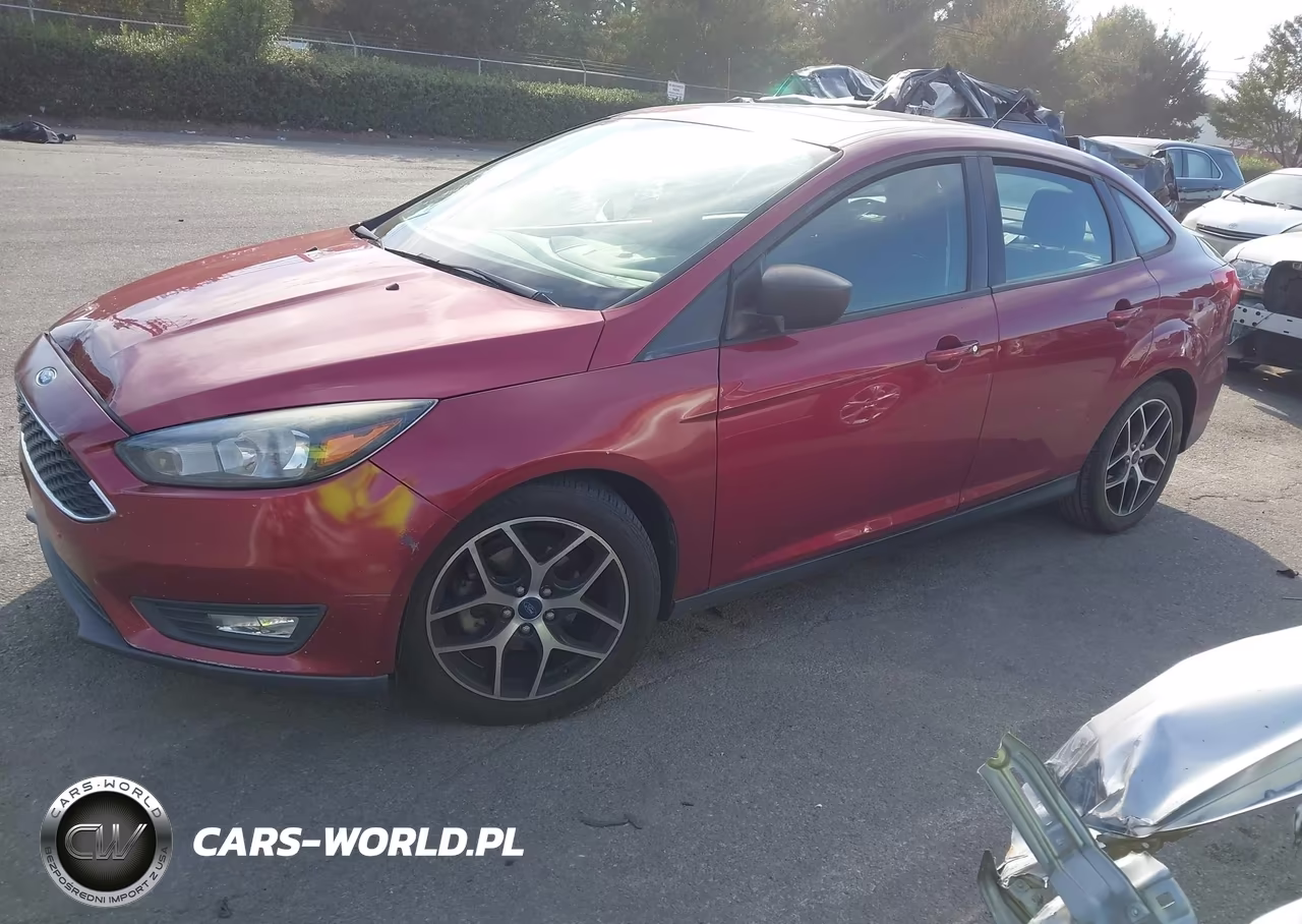 2017 Ford Focus Sel VIN:1FADP3H23HL337217 - 2