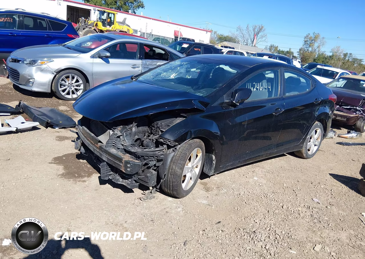 2011 Hyundai Elantra Gls VIN:5NPDH4AE4BH013514 - 2