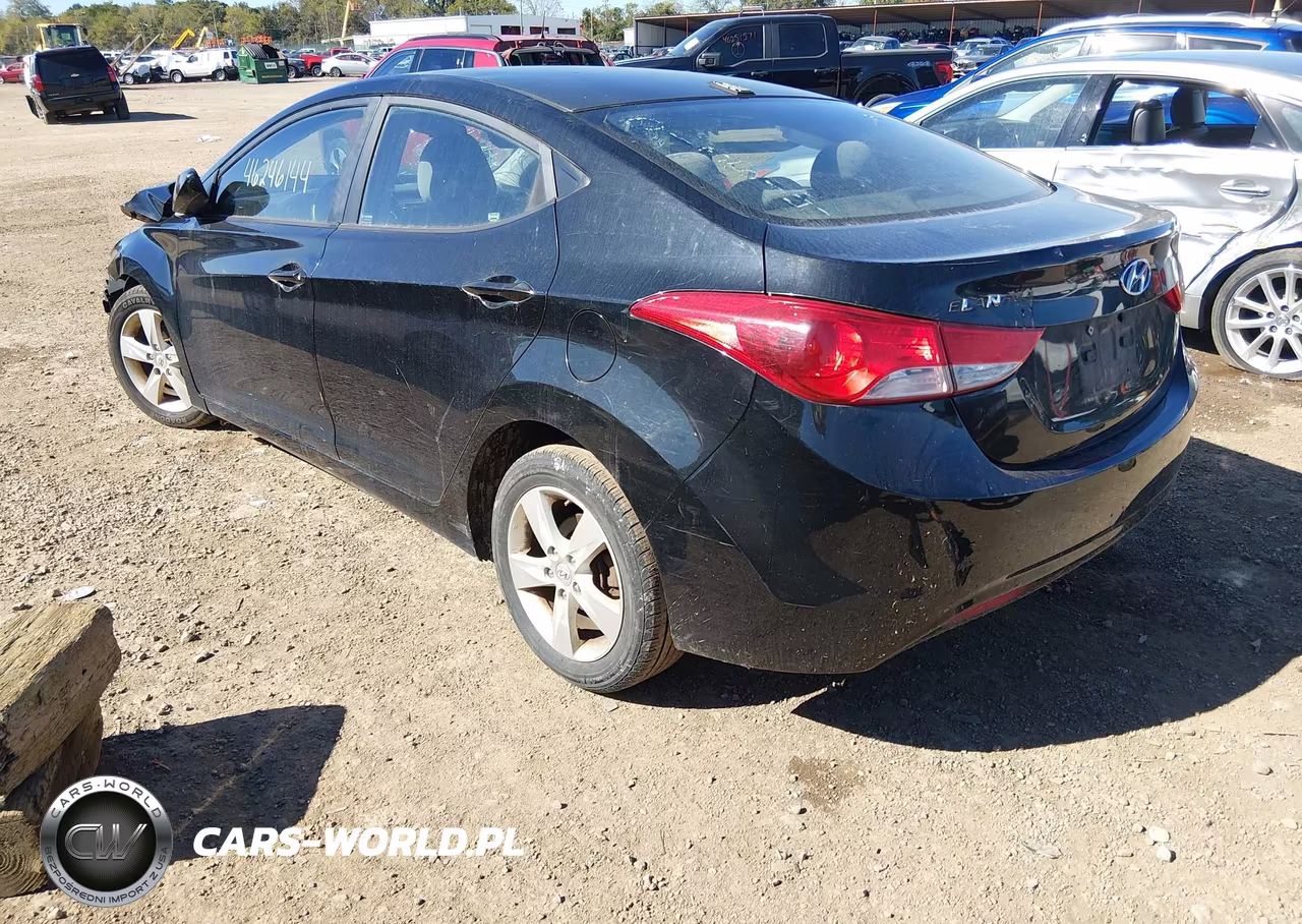 2011 Hyundai Elantra Gls VIN:5NPDH4AE4BH013514 - 3
