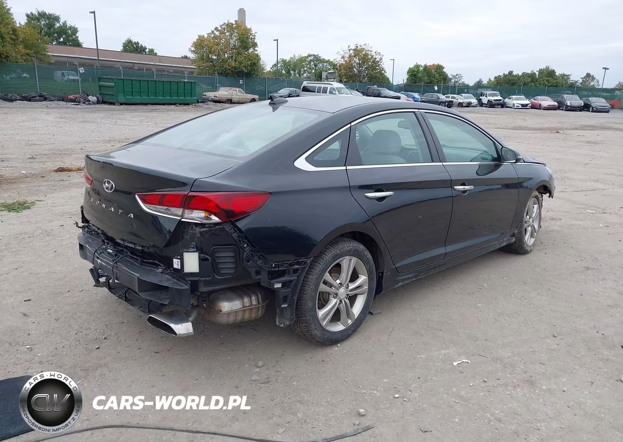 2019 Hyundai Sonata Sel VIN:5NPE34AF5KH821544 - 4