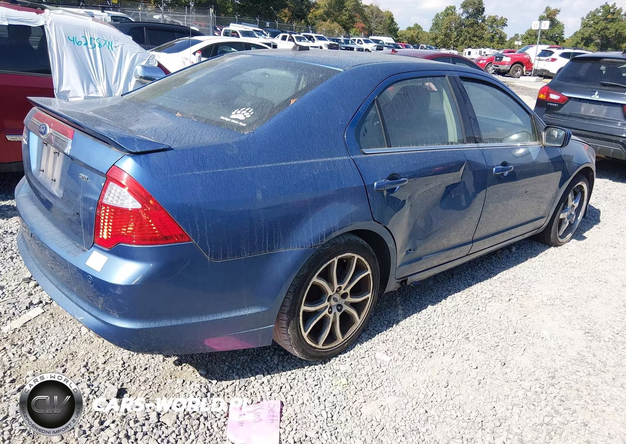 2010 Ford Fusion Sel VIN:3FAHP0JA7AR364901 - 4