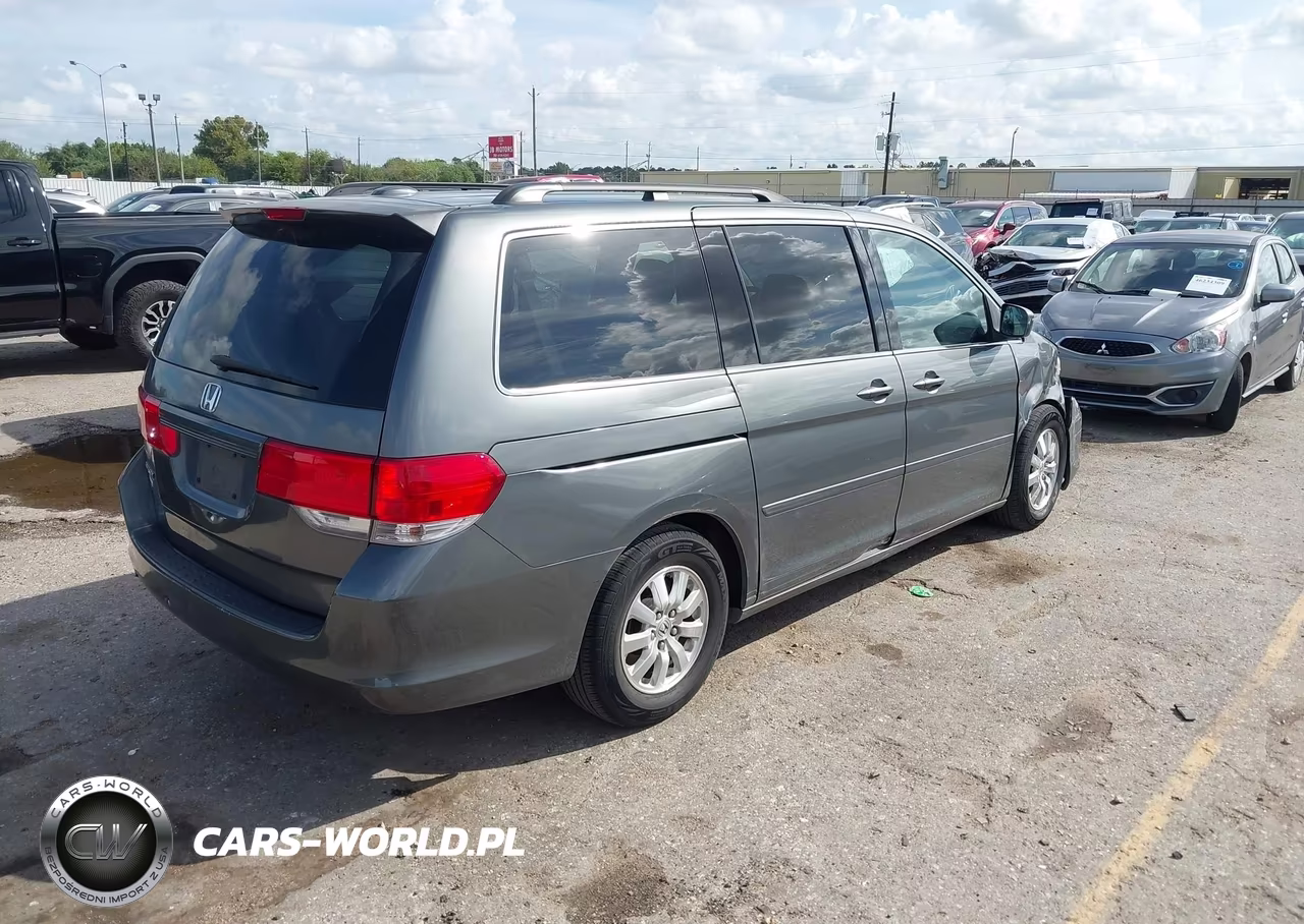 2008 Honda Odyssey Ex-L VIN:5FNRL387X8B413641 - 4