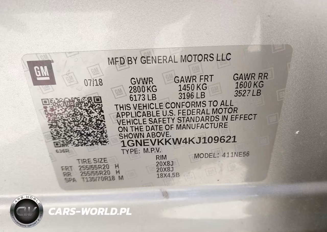 2019 Chevrolet Traverse Premier VIN:1GNEVKKW4KJ109621 - 9