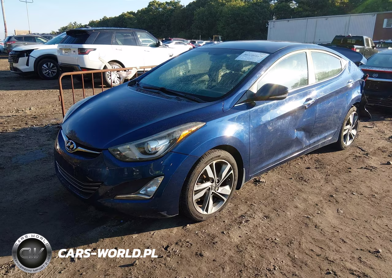 2015 Hyundai Elantra Limited VIN:5NPDH4AE2FH640282 - 2