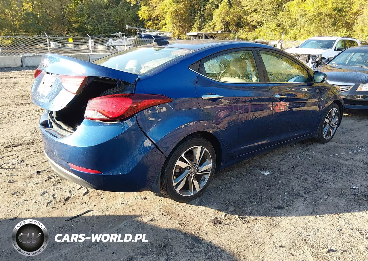 2015 Hyundai Elantra Limited VIN:5NPDH4AE2FH640282 - 4