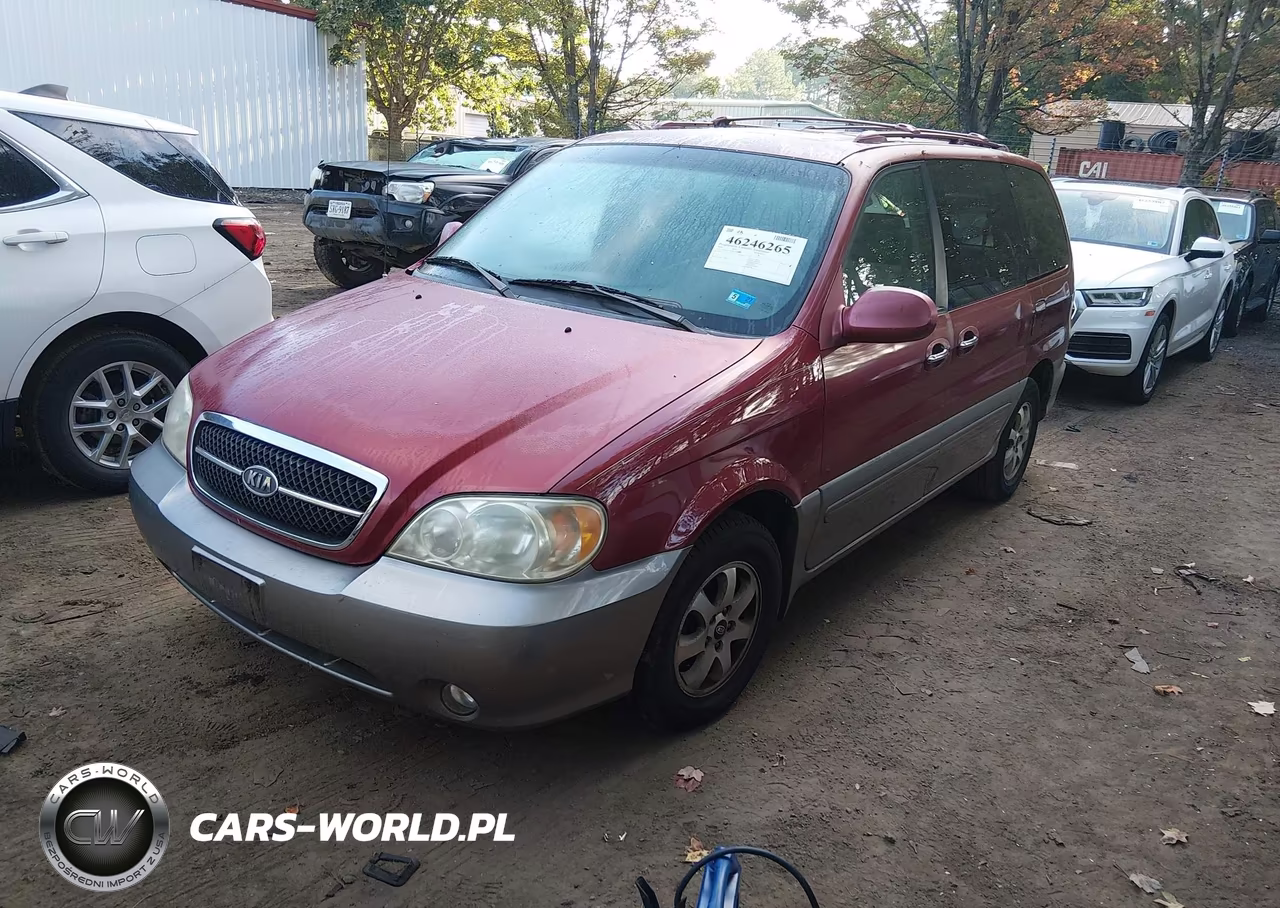 2004 Kia Sedona Ex-Lx VIN:KNDUP131446535889 - 2