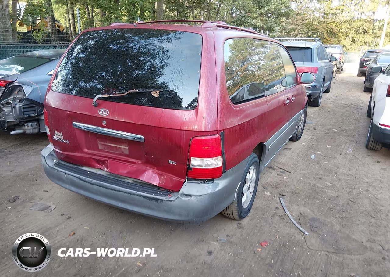 2004 Kia Sedona Ex-Lx VIN:KNDUP131446535889 - 4