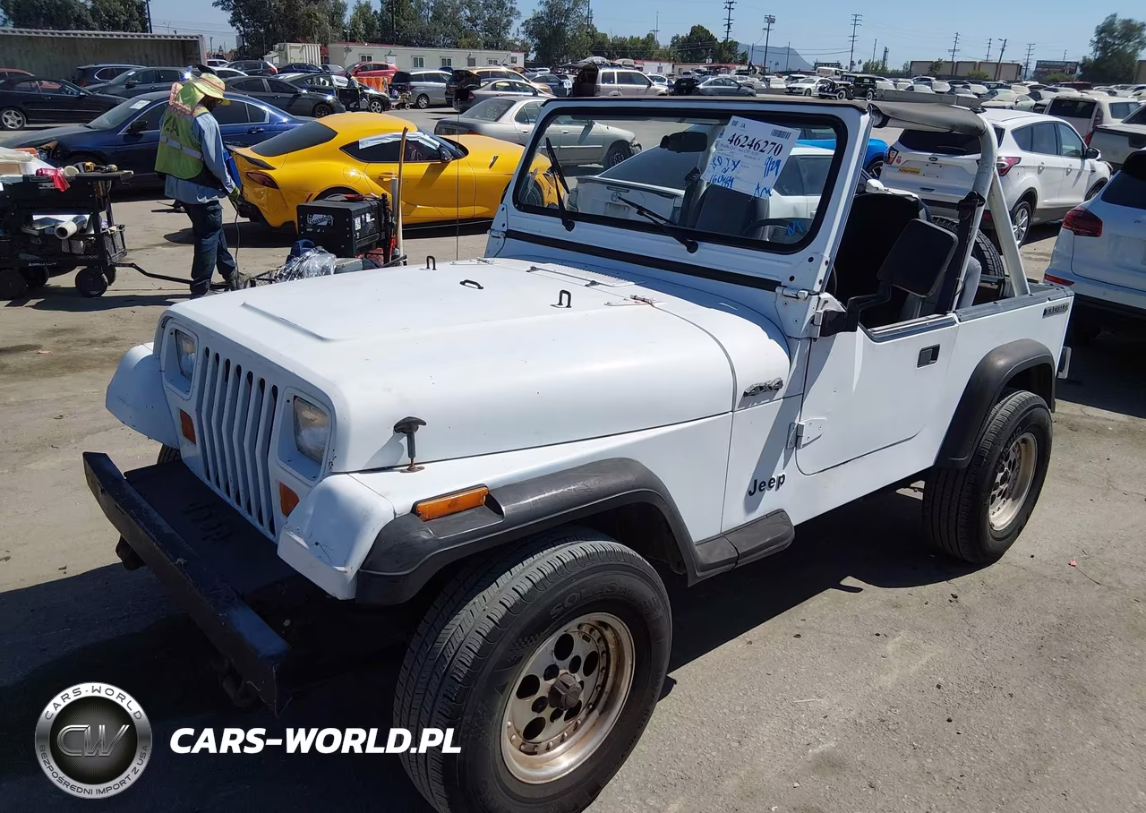 1989 Jeep Wrangler - Yj VIN:2J4FY19EXKJ167412 - 2