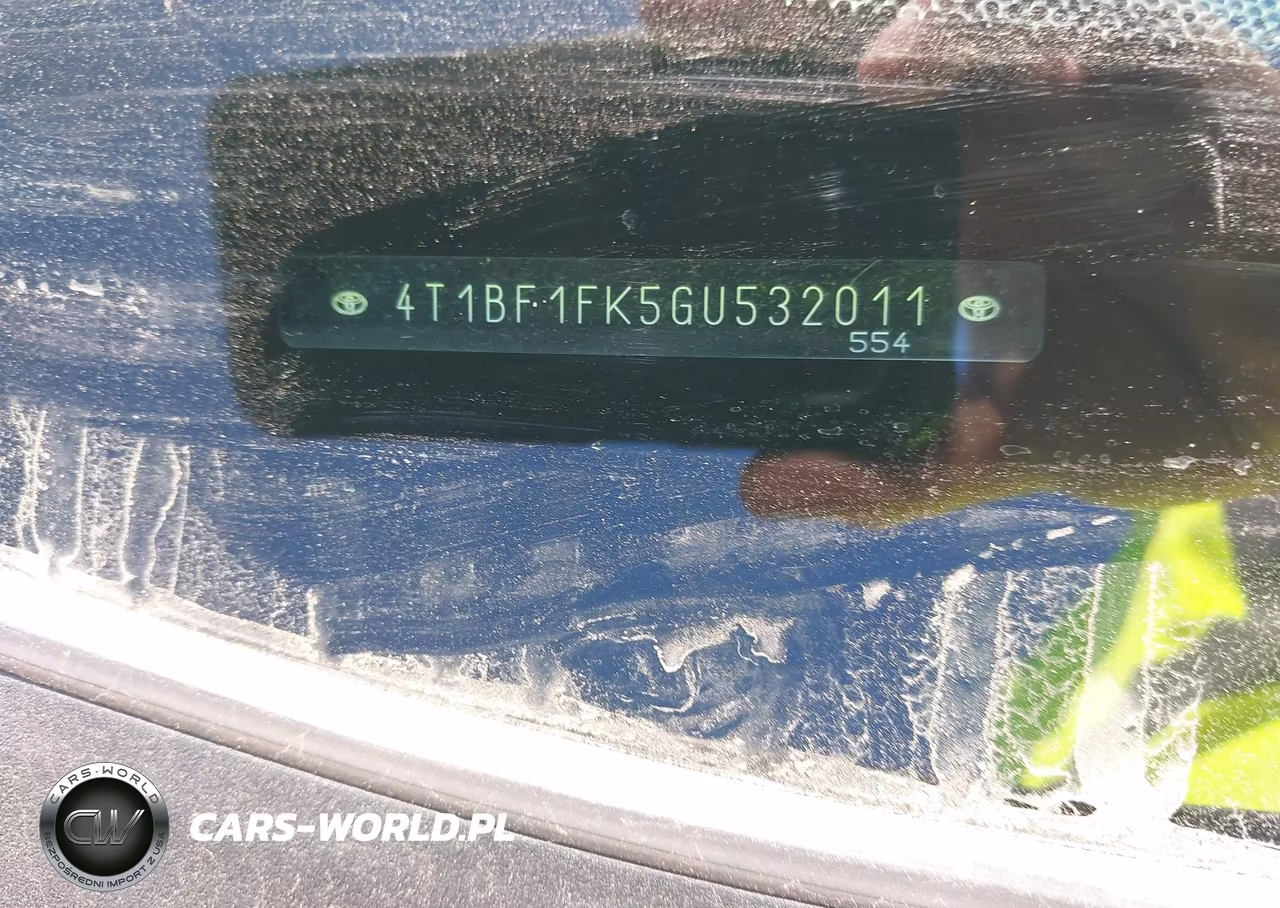 2016 Toyota Camry Xle VIN:4T1BF1FK5GU532011 - 9