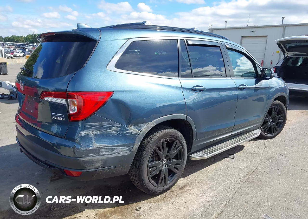 2022 Honda Pilot Awd Special Edition VIN:5FNYF6H25NB038648 - 4