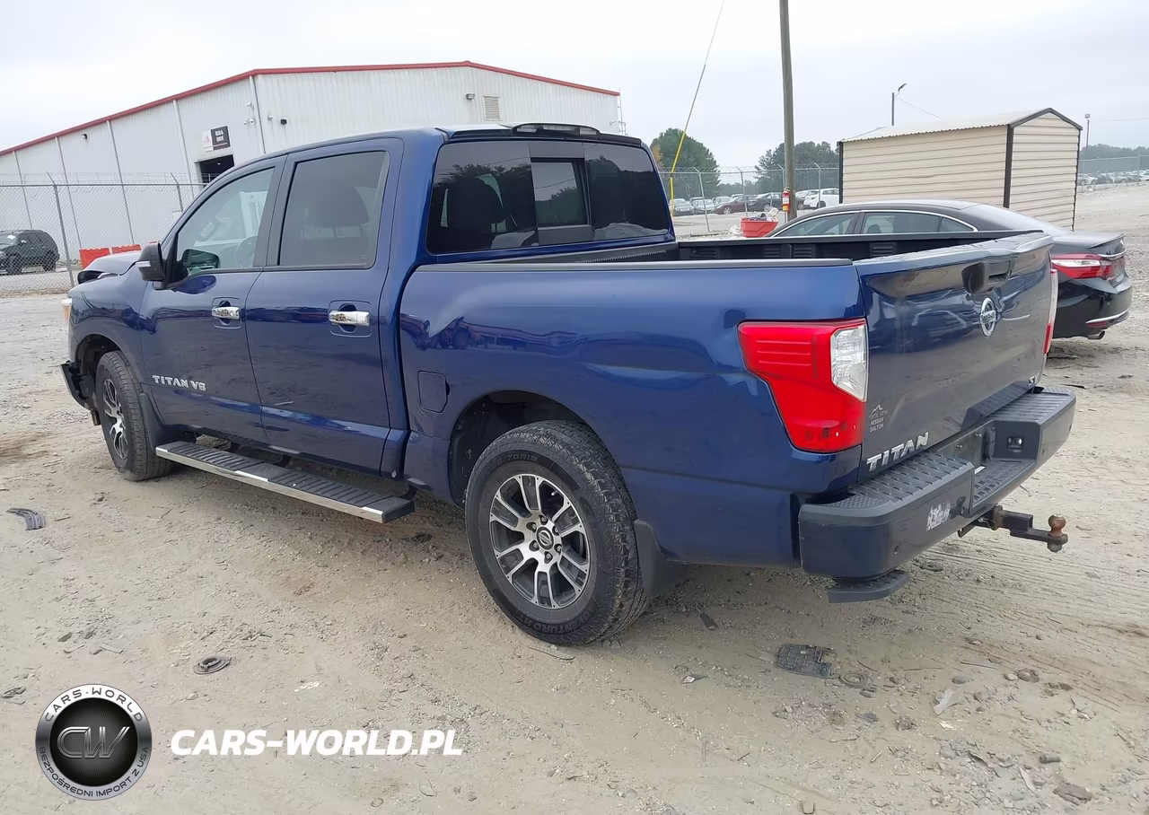 2020 Nissan Titan Sv 4X2 VIN:1N6AA1EF0LN506274 - 3