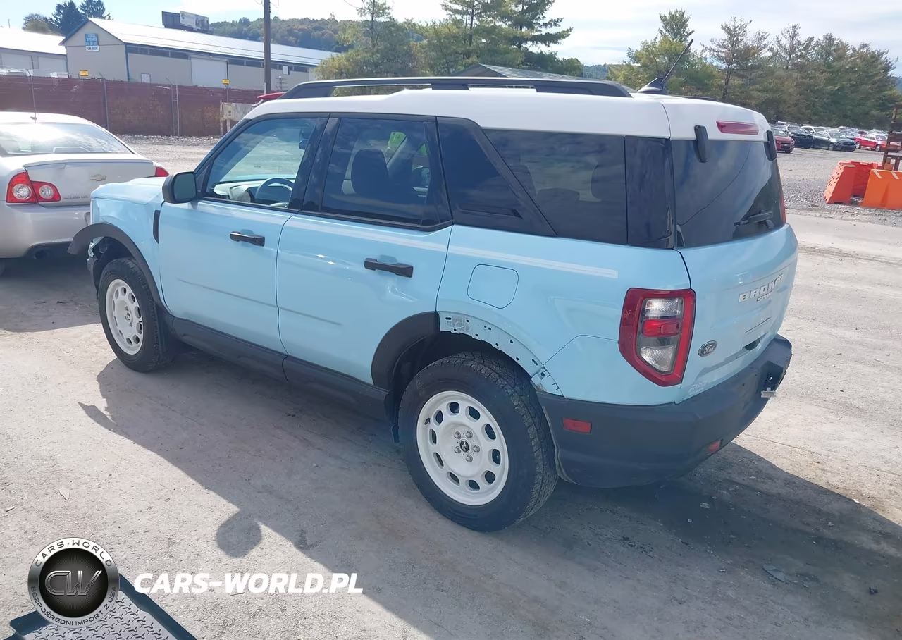 2023 Ford Bronco Sport Heritage VIN:3FMCR9G69PRD09795 - 3