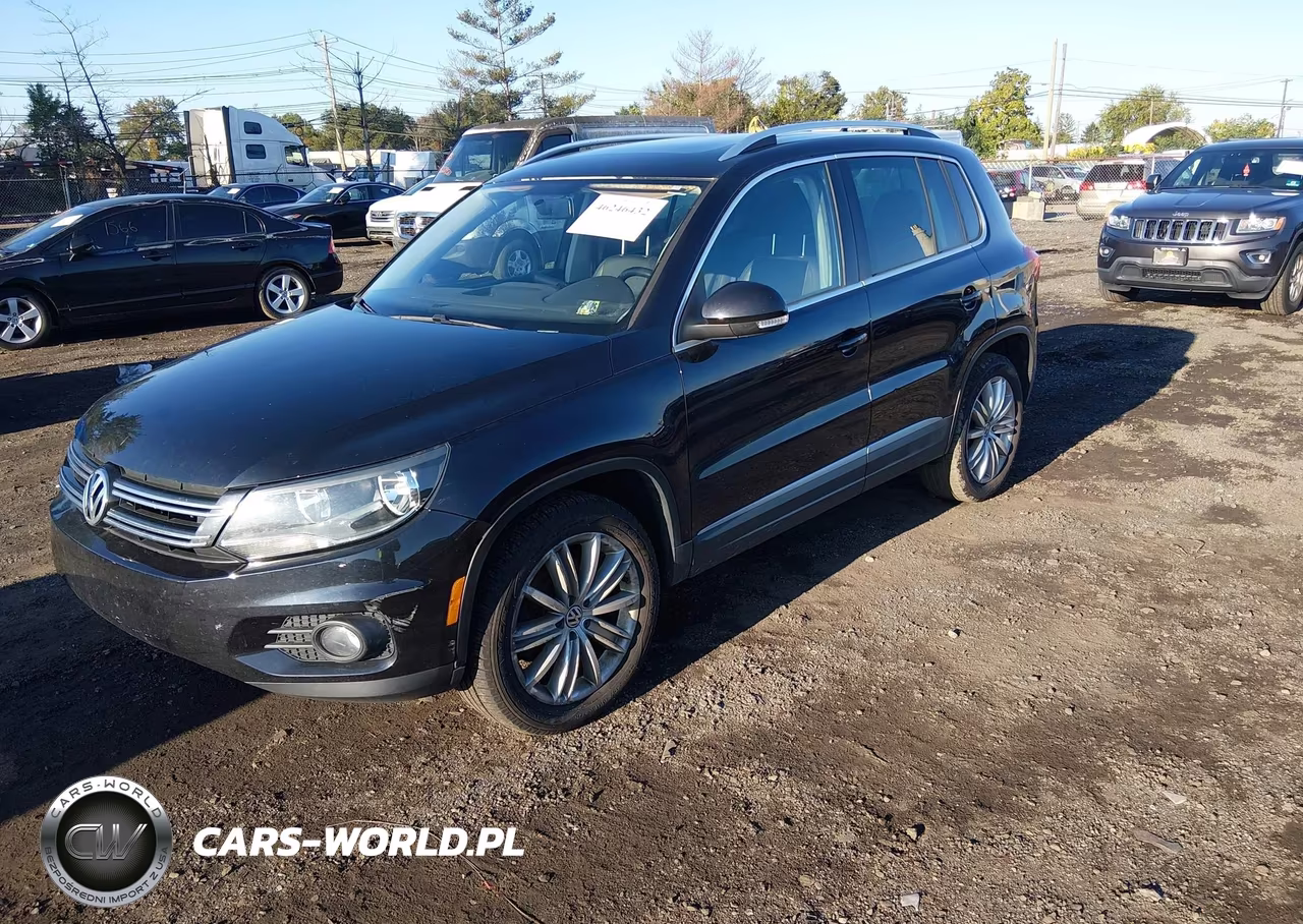 2013 Volkswagen Tiguan Se VIN:WVGAV7AXXDW536107 - 2