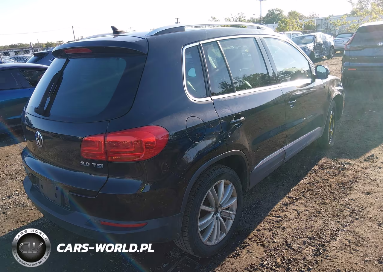 2013 Volkswagen Tiguan Se VIN:WVGAV7AXXDW536107 - 4