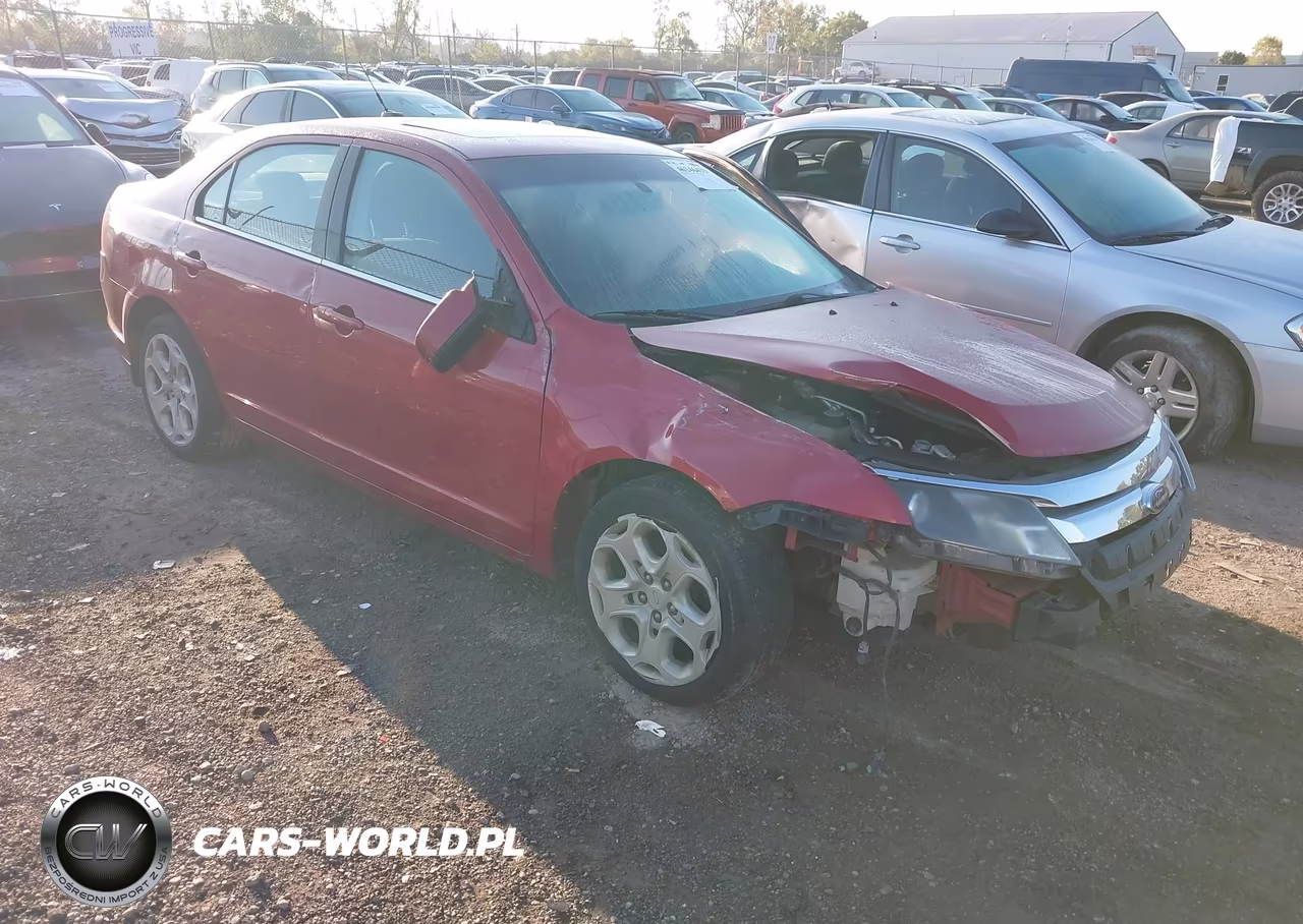 2010 Ford Fusion Se VIN:3FAHP0HA8AR123225 - 1