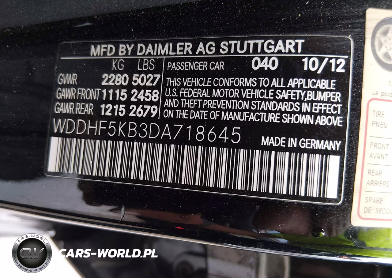 2013 Mercedes-Benz E 350 VIN:WDDHF5KB3DA718645 - 9