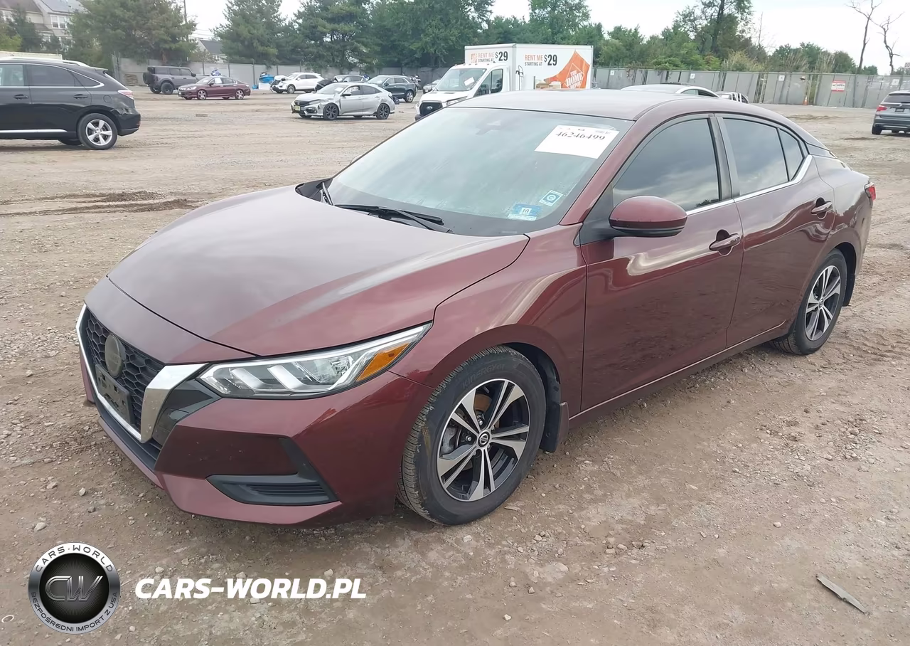 2020 Nissan Sentra Sv Xtronic Cvt VIN:3N1AB8CV5LY278684 - 2