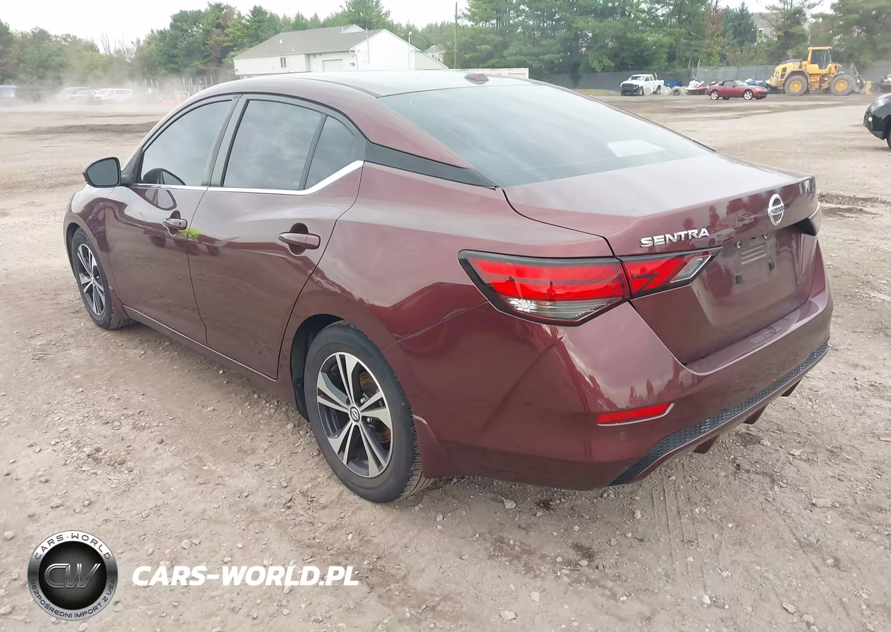 2020 Nissan Sentra Sv Xtronic Cvt VIN:3N1AB8CV5LY278684 - 3