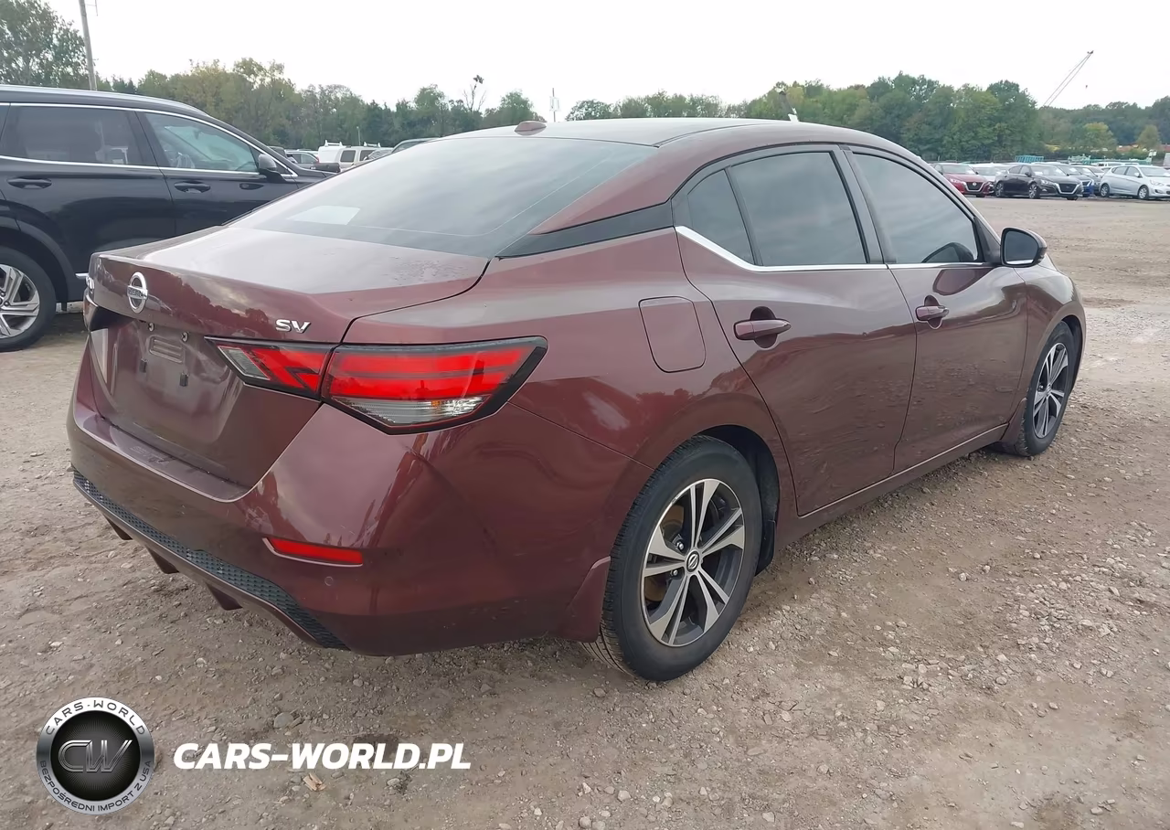 2020 Nissan Sentra Sv Xtronic Cvt VIN:3N1AB8CV5LY278684 - 4
