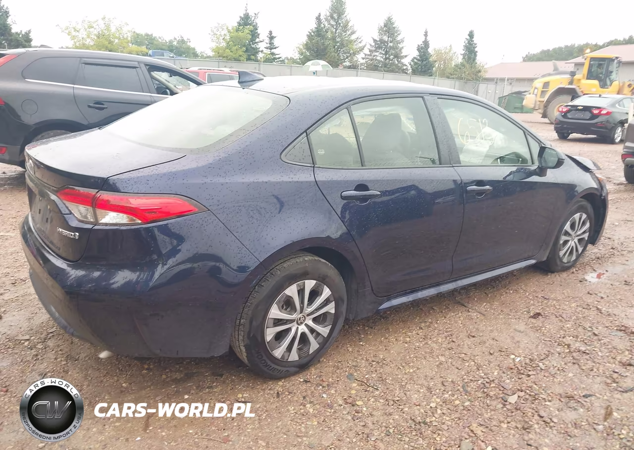 2022 Toyota Corolla Hybrid Le VIN:JTDEAMDE2NJ052702 - 4