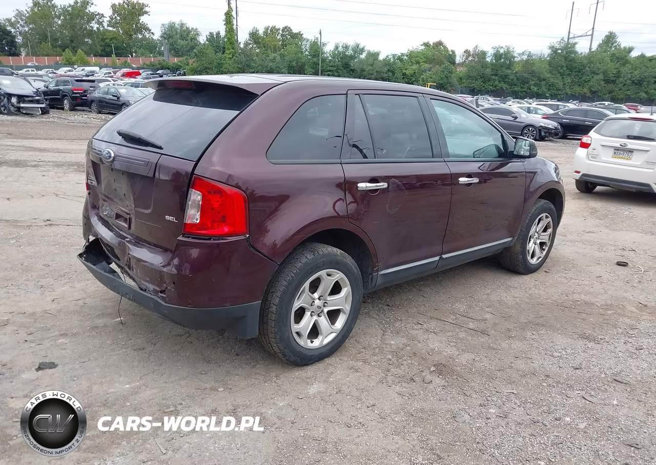 2011 Ford Edge Sel VIN:2FMDK3JC8BBA07992 - 4