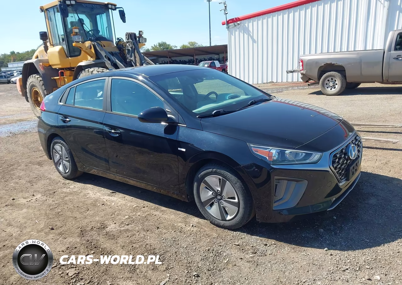 2020 Hyundai Ioniq Hybrid Blue VIN:KMHC65LCXLU220057 - 1