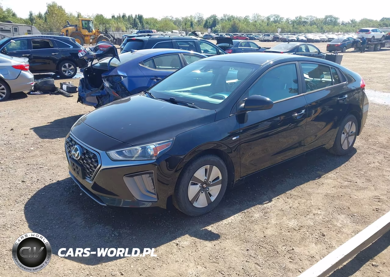 2020 Hyundai Ioniq Hybrid Blue VIN:KMHC65LCXLU220057 - 2