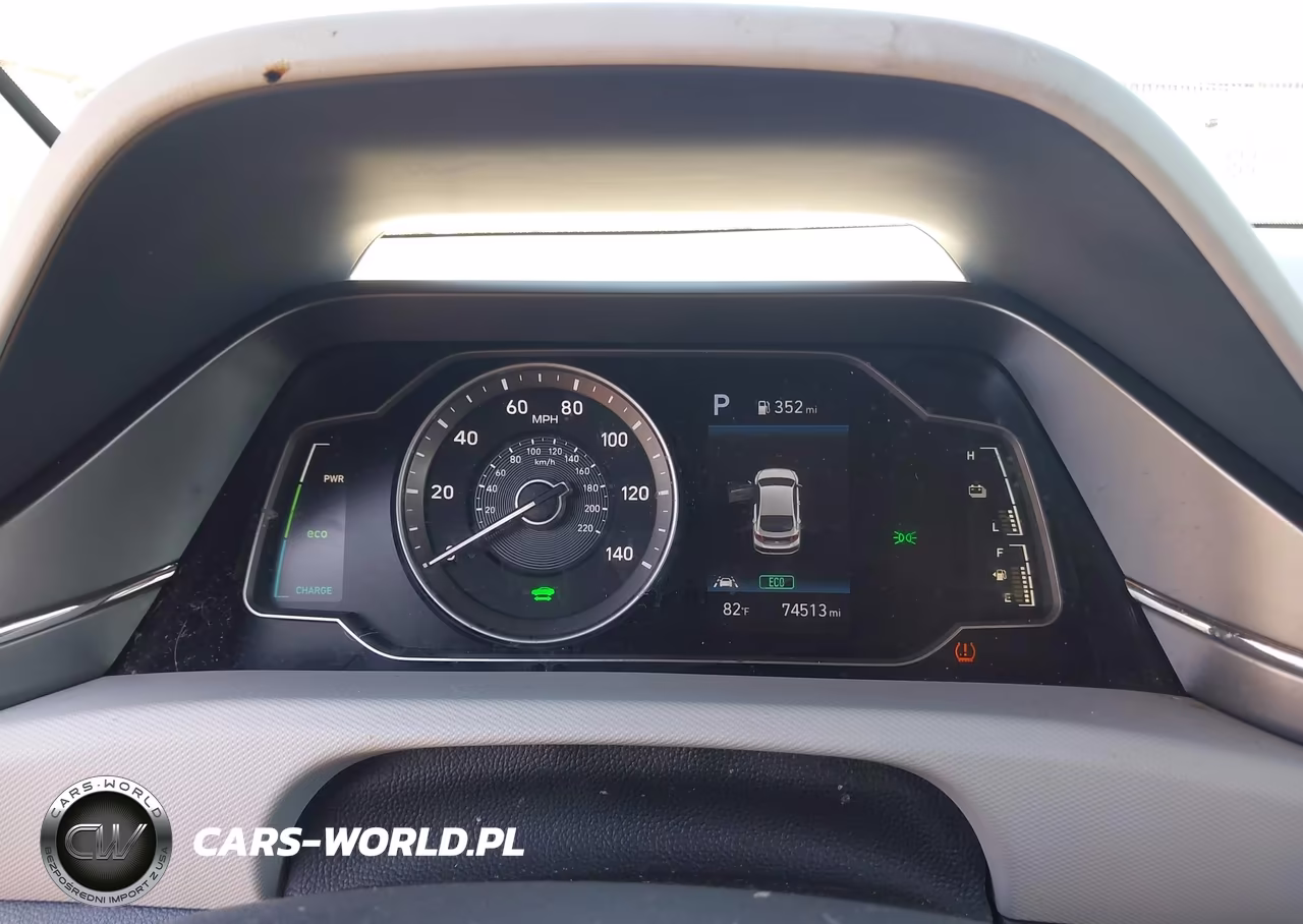 2020 Hyundai Ioniq Hybrid Blue VIN:KMHC65LCXLU220057 - 7