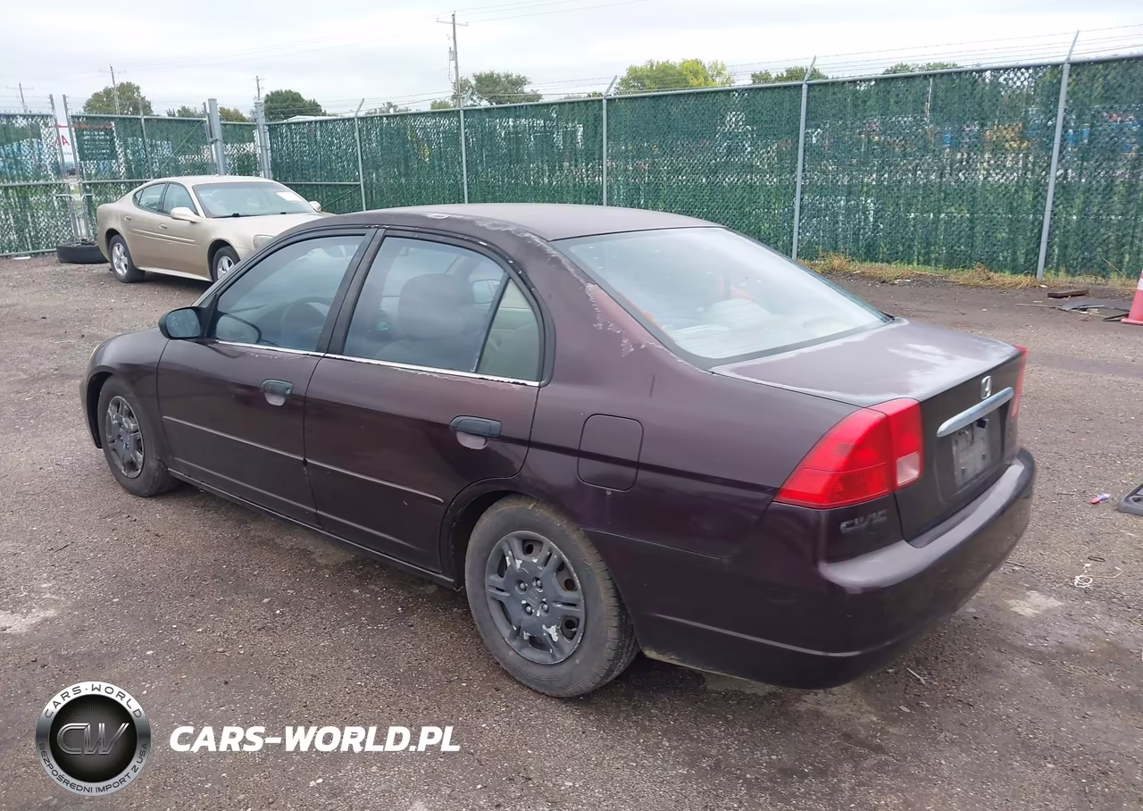 2001 Honda Civic Lx VIN:JHMES16581S006061 - 3