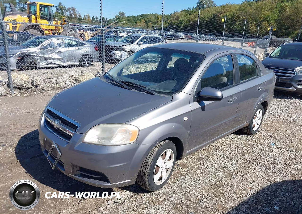 2008 Chevrolet Aveo Ls VIN:KL1TD56688B020255 - 2