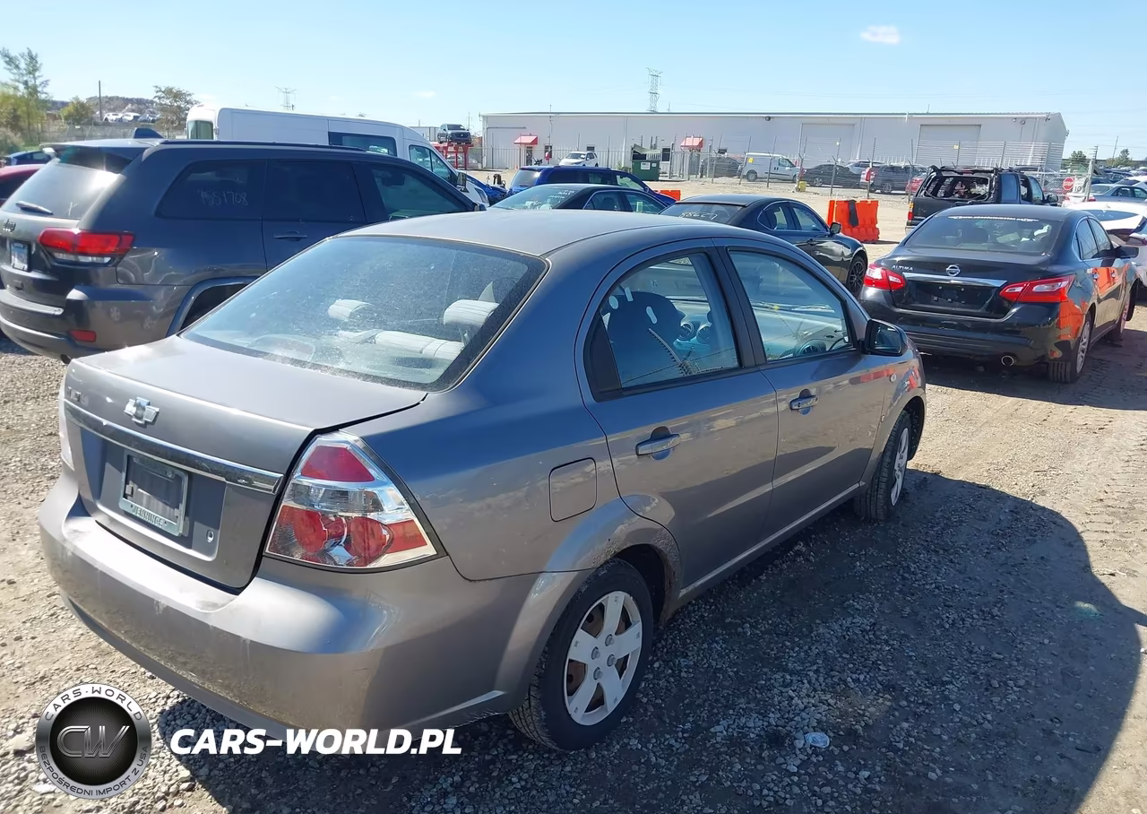 2008 Chevrolet Aveo Ls VIN:KL1TD56688B020255 - 4