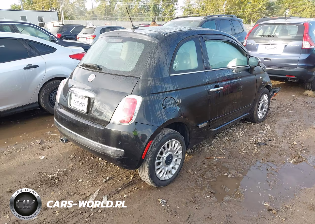 2012 Fiat 500 Lounge VIN:3C3CFFCR2CT104722 - 4