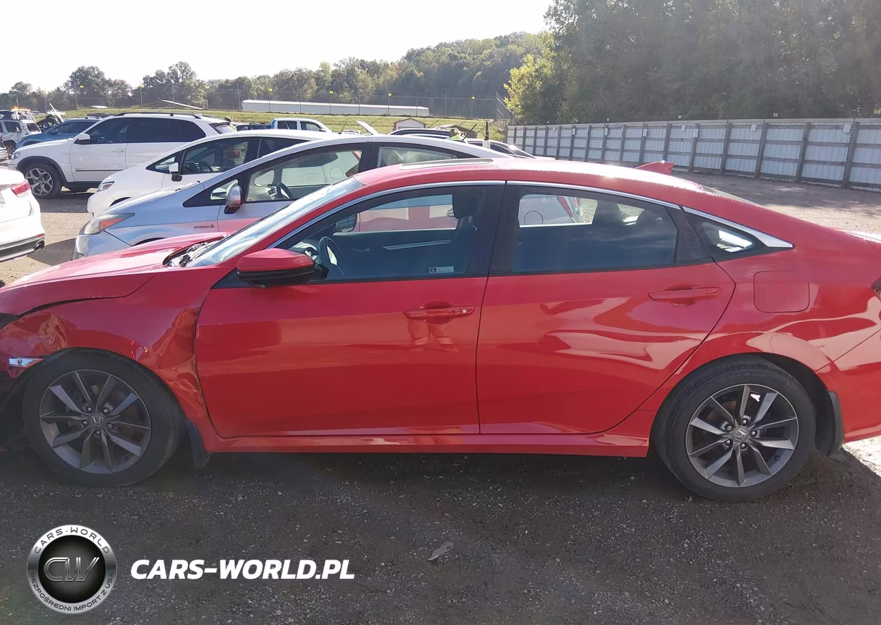 2020 Honda Civic Ex VIN:2HGFC1F31LH680291 - 14