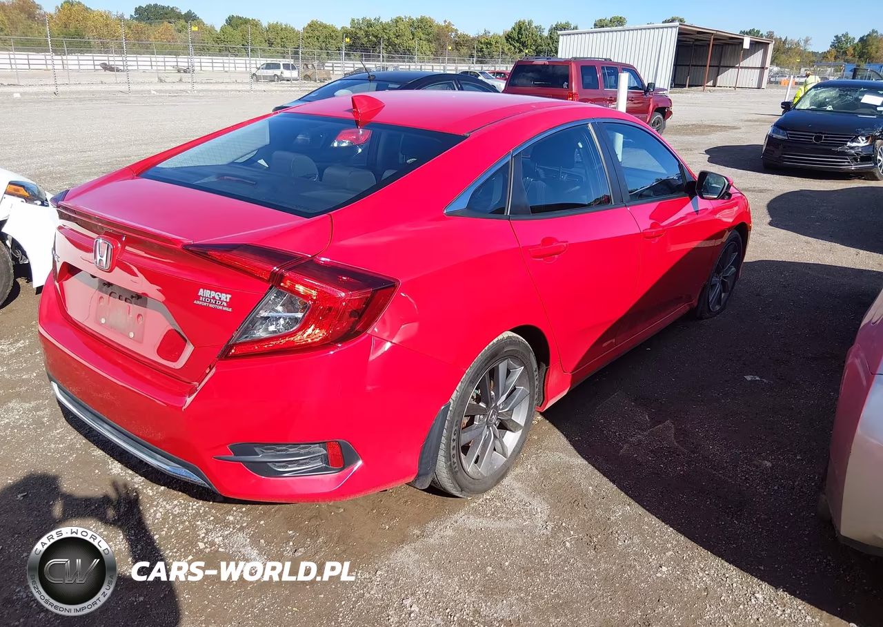 2020 Honda Civic Ex VIN:2HGFC1F31LH680291 - 4