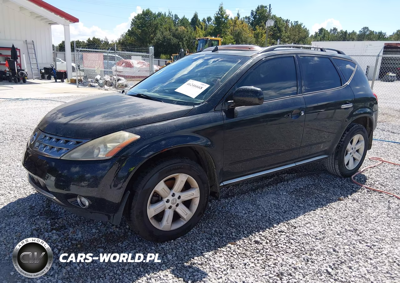 2006 Nissan Murano Sl VIN:JN8AZ08T16W424659 - 2