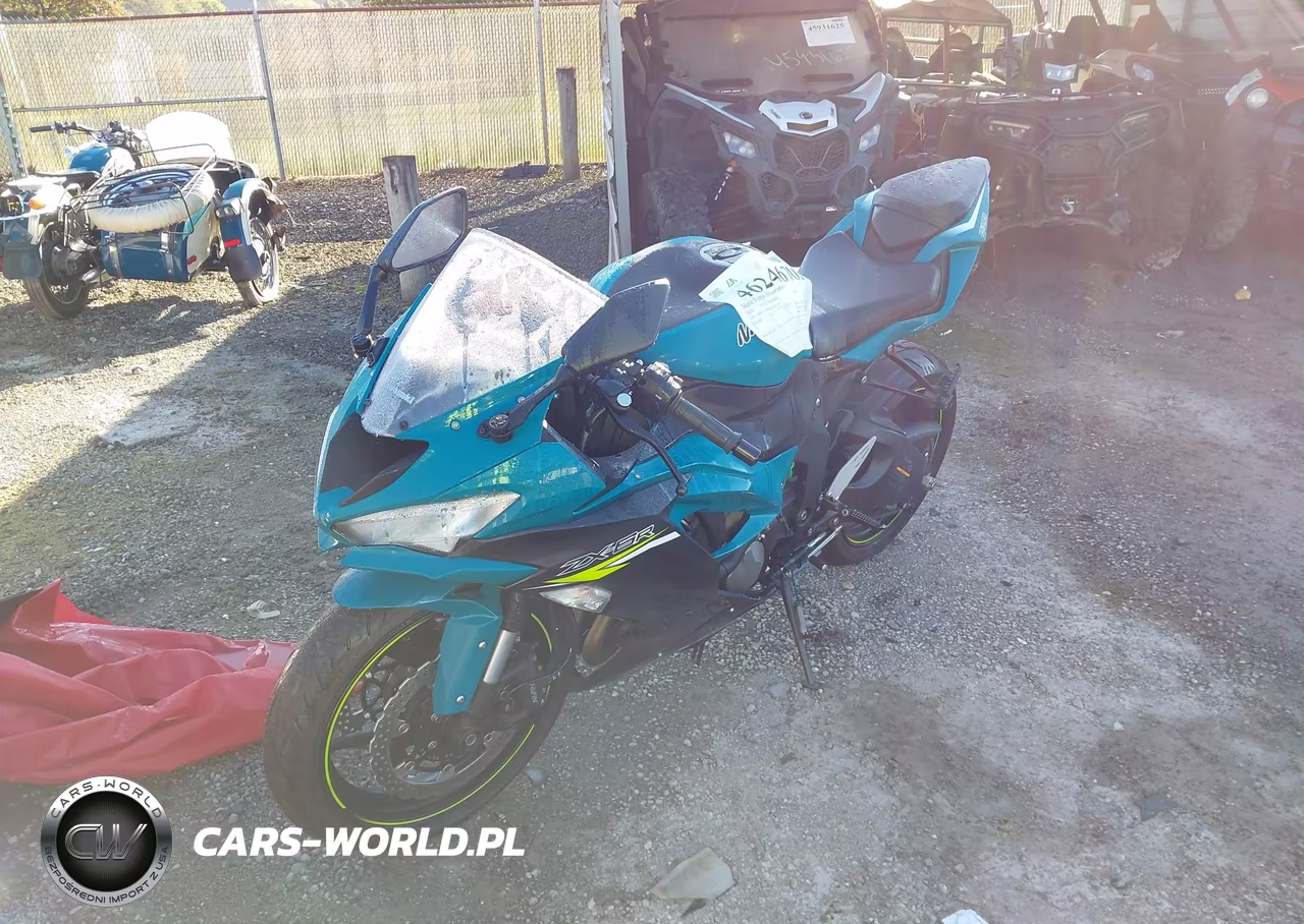 2021 Kawasaki Zx636 K VIN:JKBZXJH19MA007816 - 2