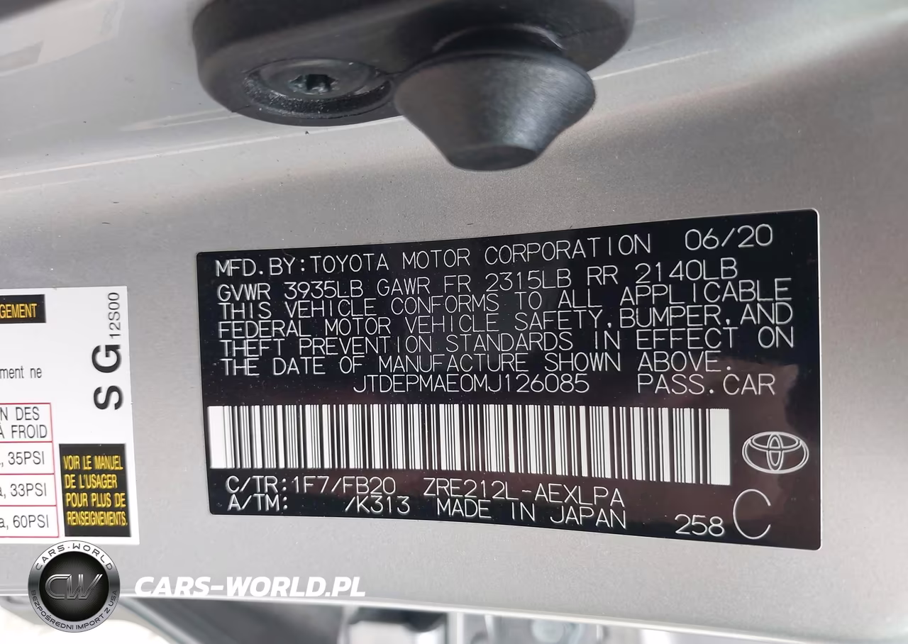 2021 Toyota Corolla Le VIN:JTDEPMAE0MJ126085 - 9