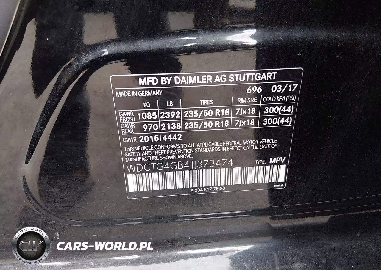 2018 Mercedes-Benz Gla 250 4Matic VIN:WDCTG4GB4JJ373474 - 9