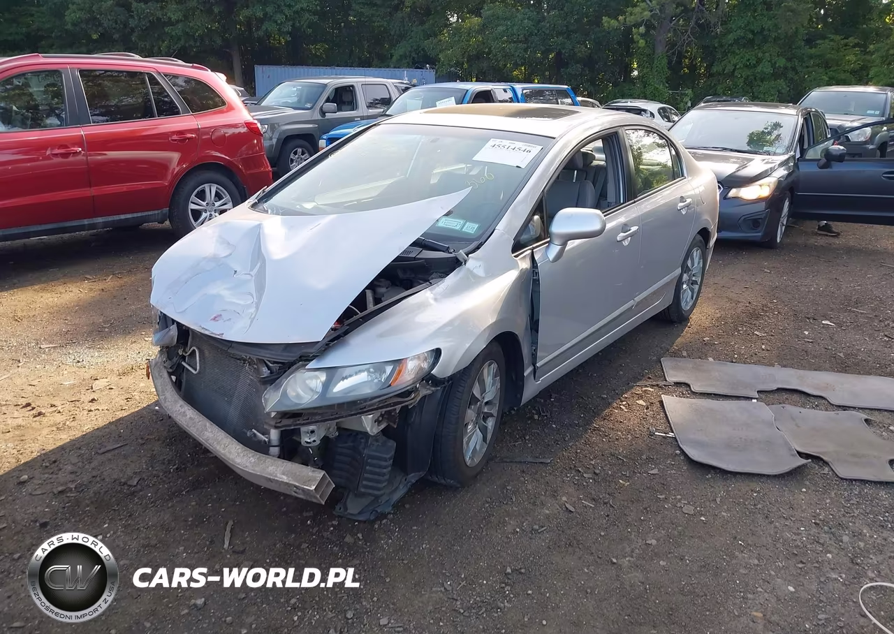 2010 Honda Civic Ex-L VIN:2HGFA1F9XAH308813 - 2