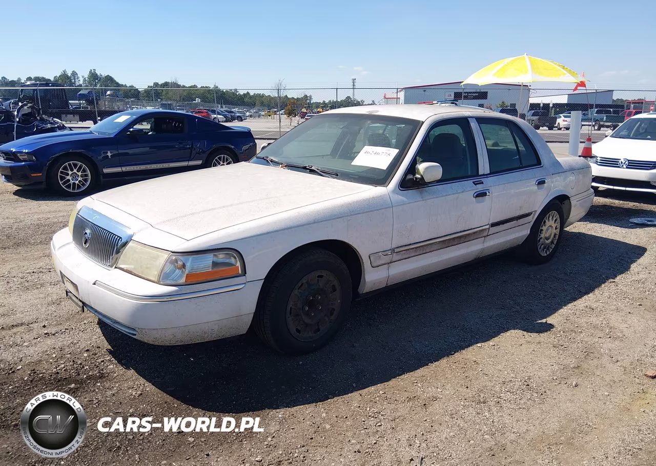 2003 Mercury Grand Marquis Gs VIN:2MEFM74W43X704177 - 2