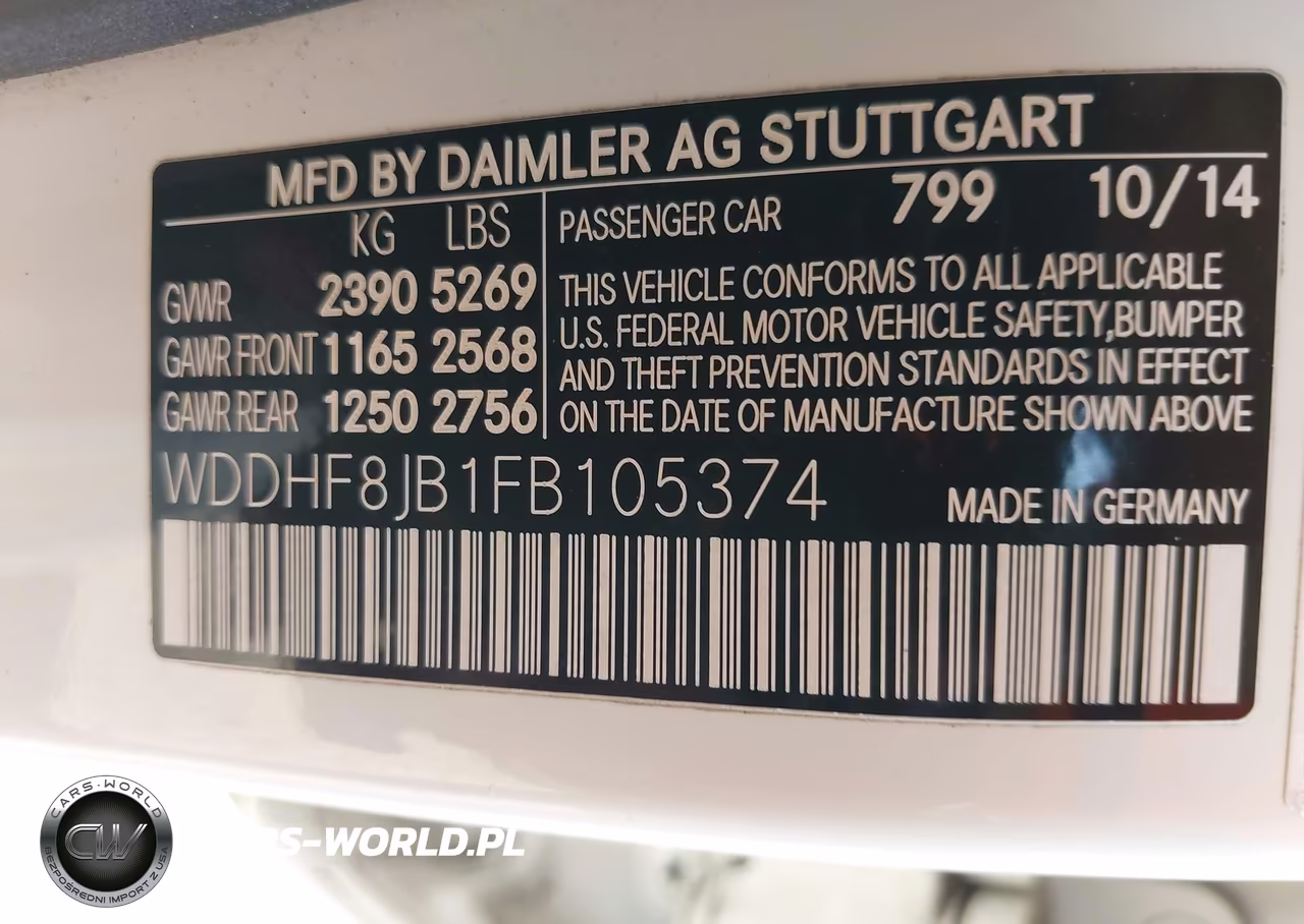 2015 Mercedes-Benz E 350 4Matic VIN:WDDHF8JB1FB105374 - 9