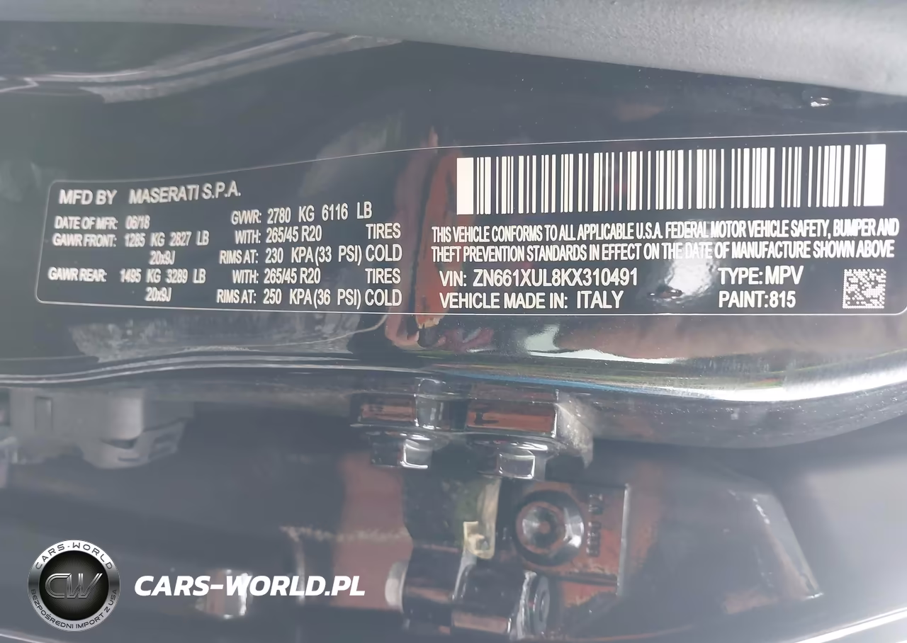 2019 Maserati Levante Granlusso VIN:ZN661XUL8KX310491 - 9