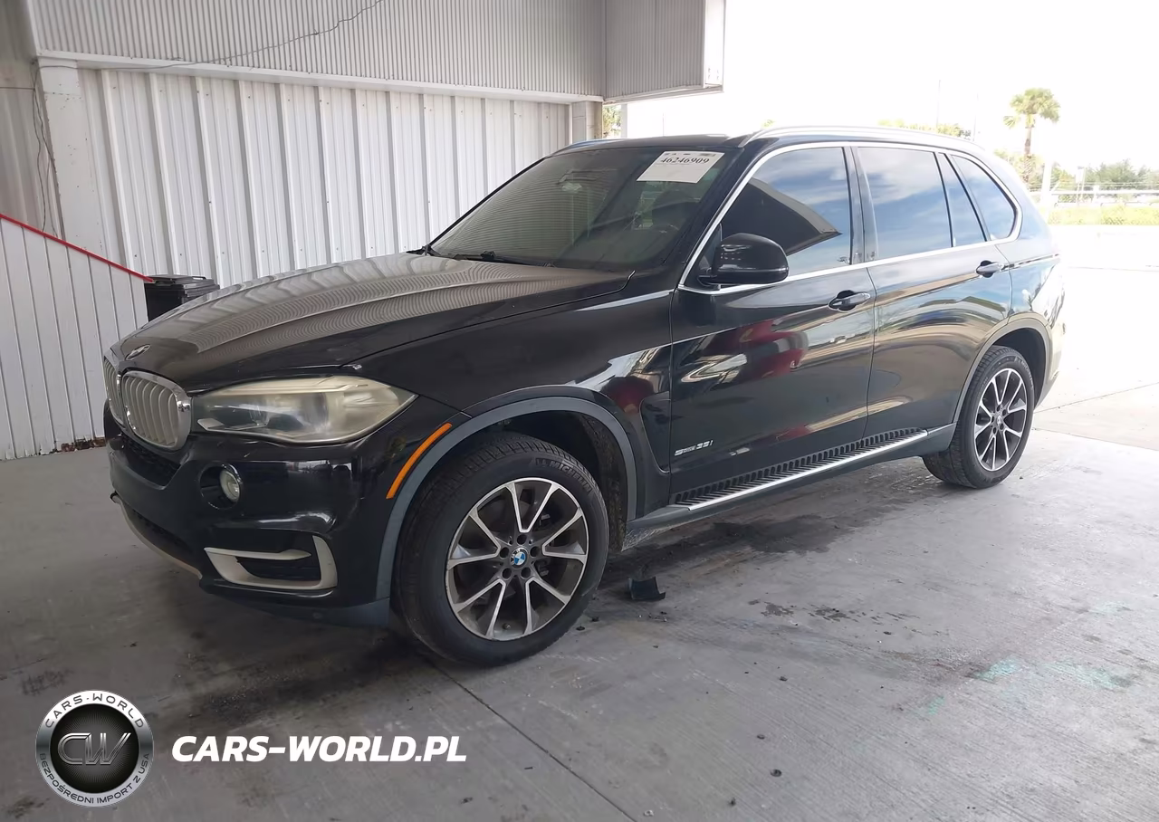 2015 BMW X5 Sdrive35I VIN:5UXKR2C5XF0H37752 - 2