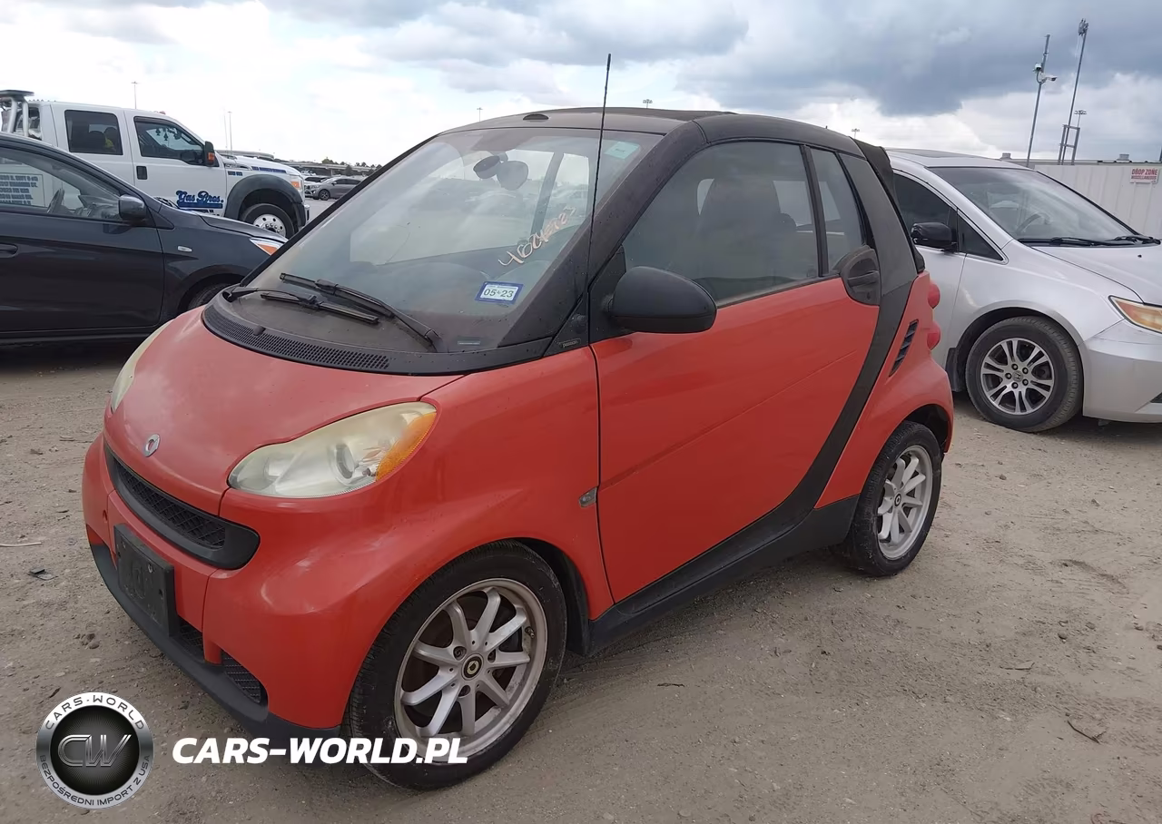 2008 Smart Fortwo Passion VIN:WMEEK31X58K143072 - 2