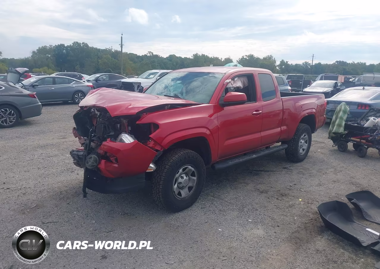 2019 Toyota Tacoma Sr VIN:5TFSX5EN9KX070869 - 2