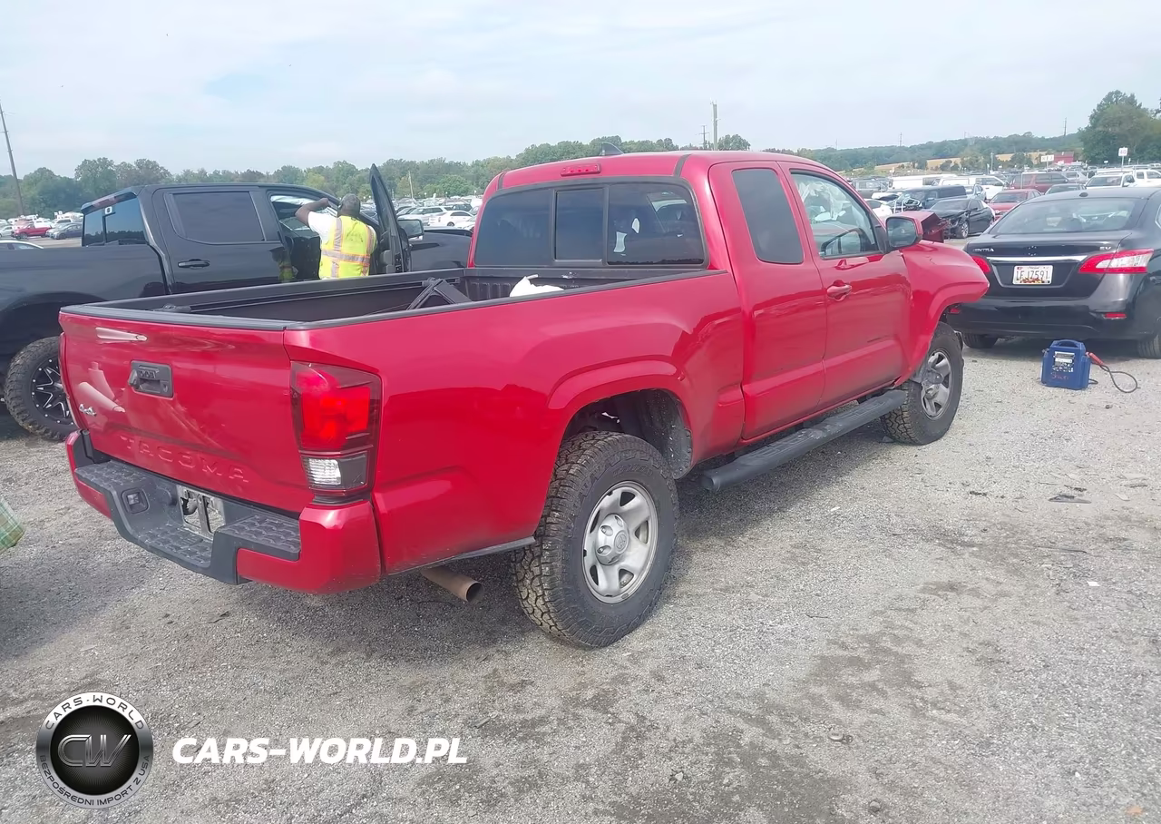 2019 Toyota Tacoma Sr VIN:5TFSX5EN9KX070869 - 4