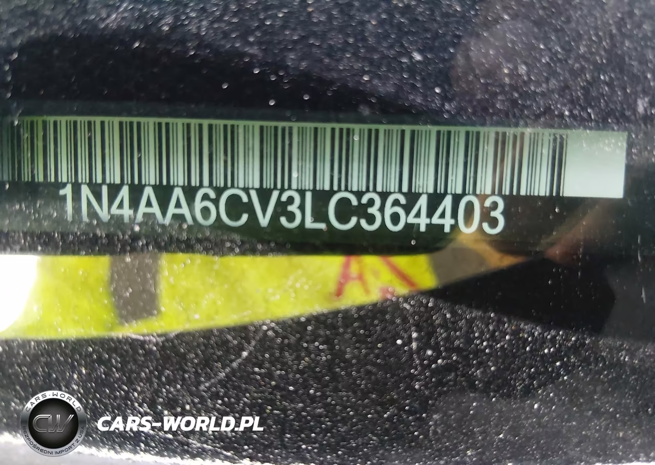 2020 Nissan Maxima Sv Xtronic Cvt VIN:1N4AA6CV3LC364403 - 9