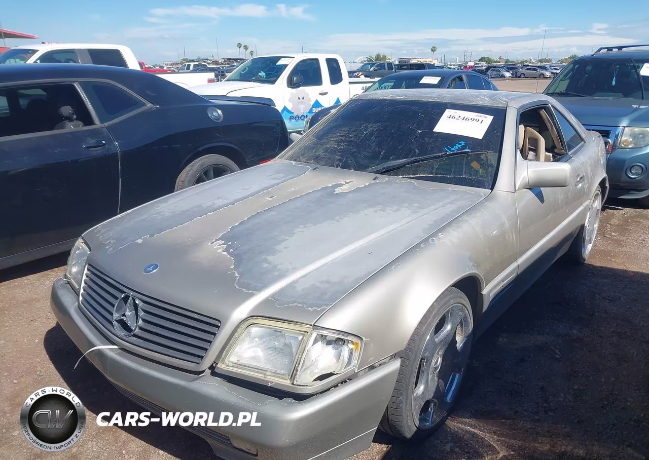 1995 Mercedes-Benz Sl 500 VIN:WDBFA67E4SF116277 - 2